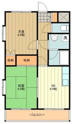 メインビル国立の物件間取画像